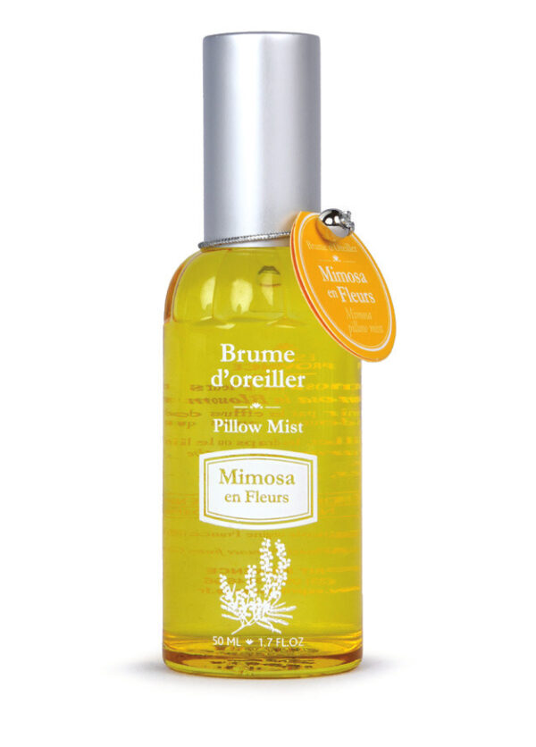 Blooming Mimosa Pillow Mist from Provence 100% natural with Essential oil