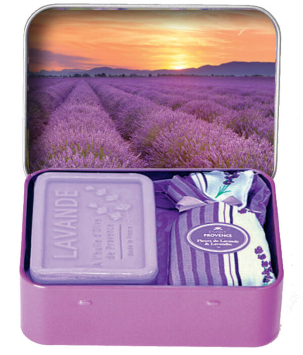 Lavender Soap with Olive Oil from Provence and Lavender Flowers 2.11 oz