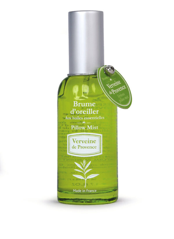 Verbena Pillow Mist from Provence 100% natural with Essential oil