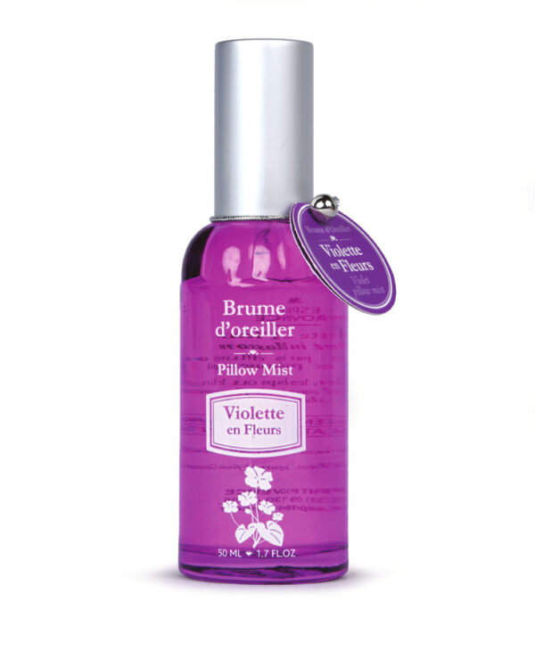 Blooming Violet Pillow Mist from Provence 100% natural with Essential oil